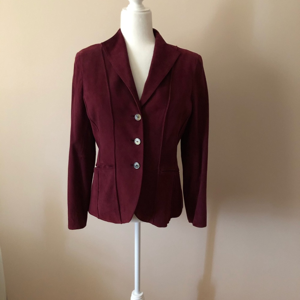 Jones New York Genuine Suede Jacket